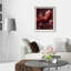 Merlot Blush Blossom II Framed Graphic Art-20698852-244751994