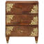 50cm W Solid Wood Bedside Table
