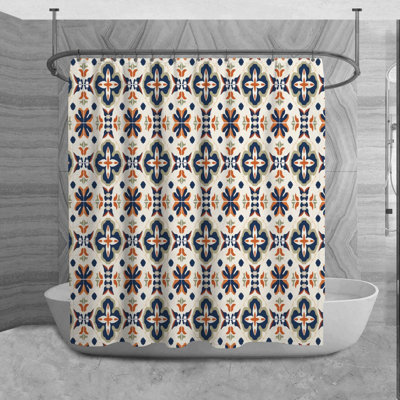 Fraida Microfiber Shower Curtain