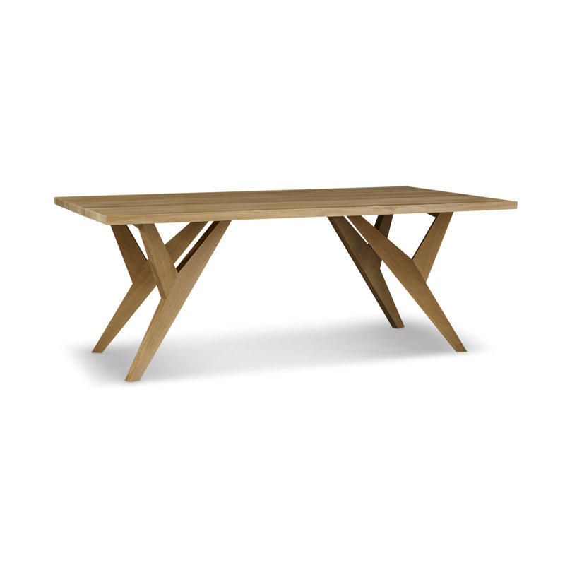 Portfolio120 Yarrow Solid Oak Dining Table, Natural