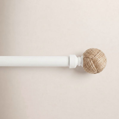 Tricia Rope Knot Curtain Rod Set