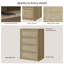 Commode 4 tiroirs Consiglia Boho-Rattan-434980874