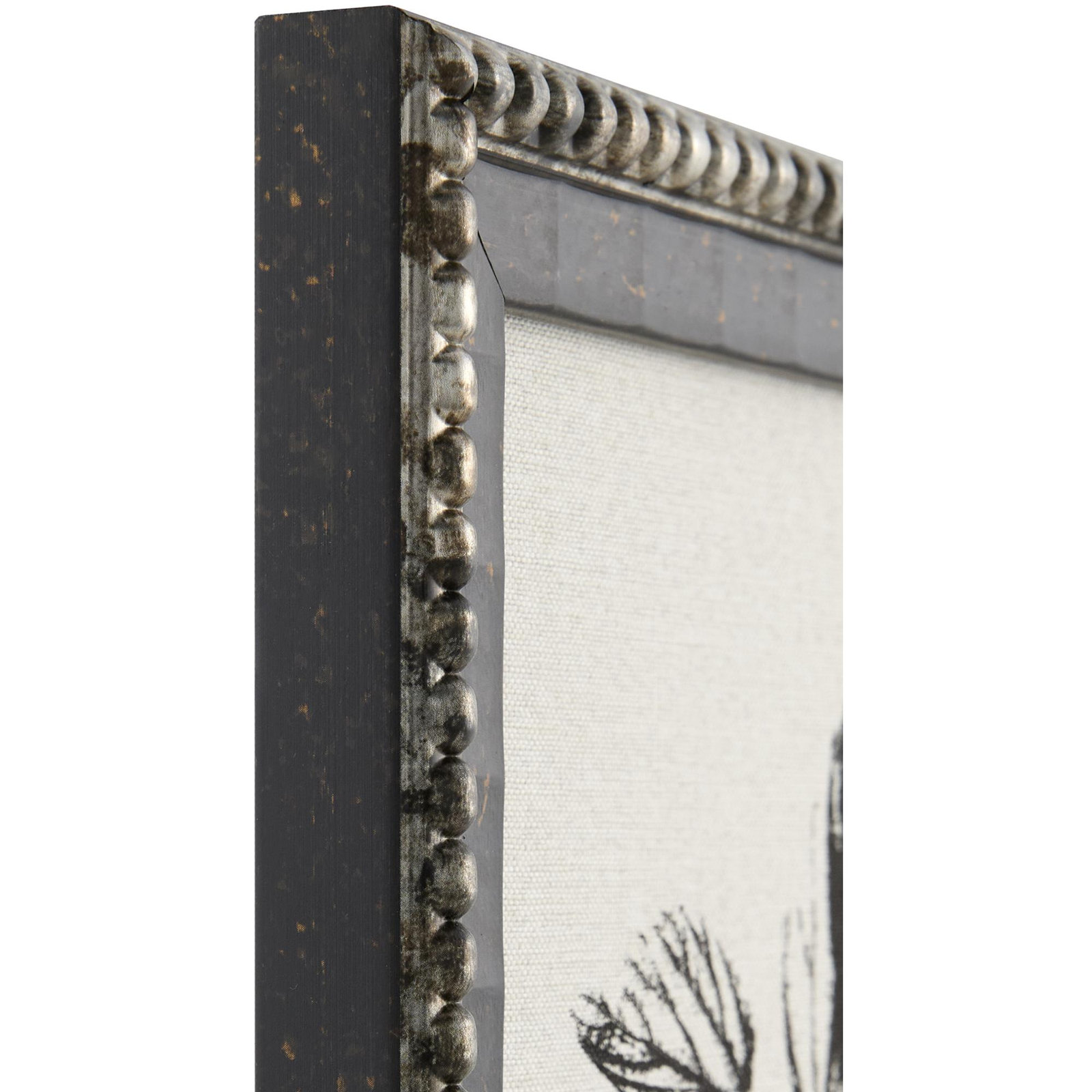 Casein Wall Art, Black