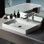 Carre 23" Large Rectangle Ceramic Vessel Sink SM-VS202