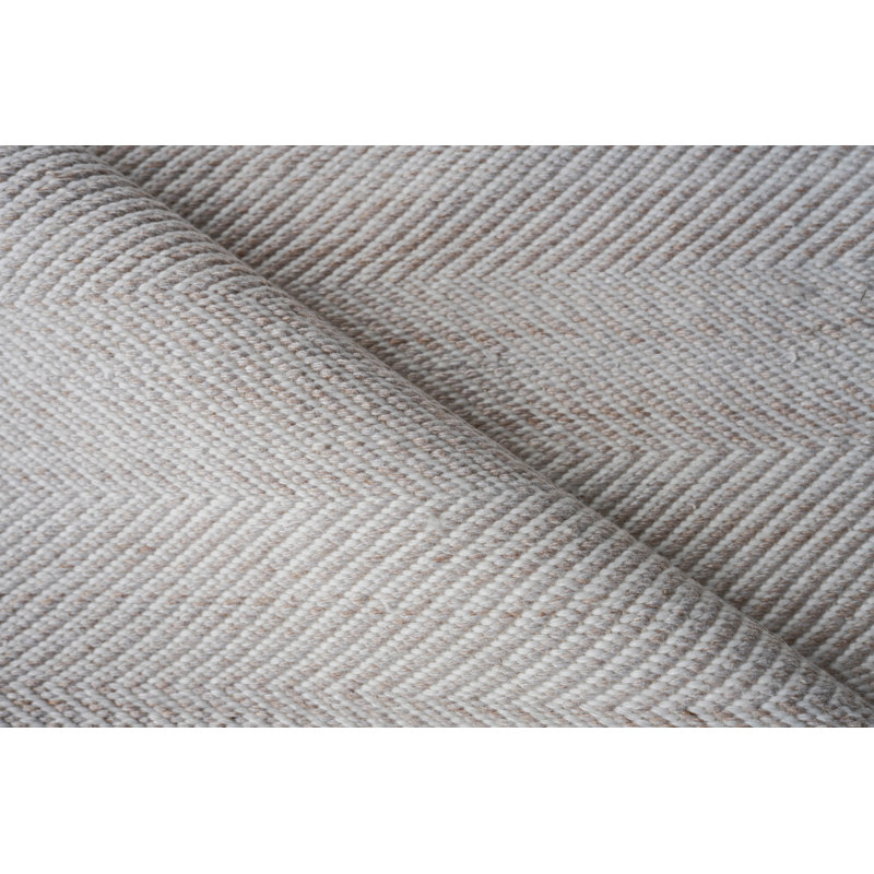 Bintan Geometric Area Rug in Beige, Rectangle 8' x 10'