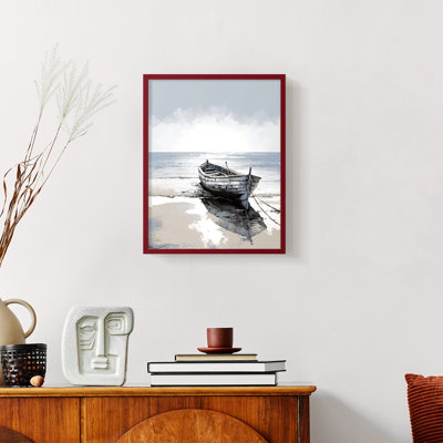 NAUTICAL Series CDLXXX  -Premium Framed Print -Ready to Hang - No Nails Required