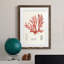 Cadre rétro vintage Coral Study IV de qualité supérieure - prêt à être accroché-989064991-989064986