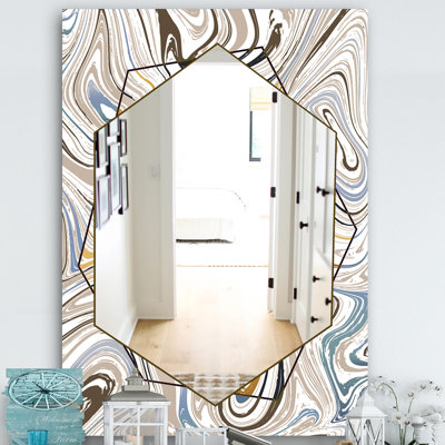 Miroir d'appoint Marbré