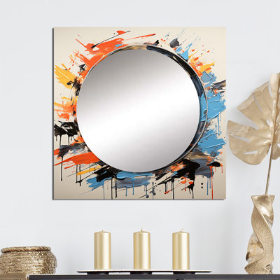 Analyser - Art mural miroir en vinyle Fusion Music