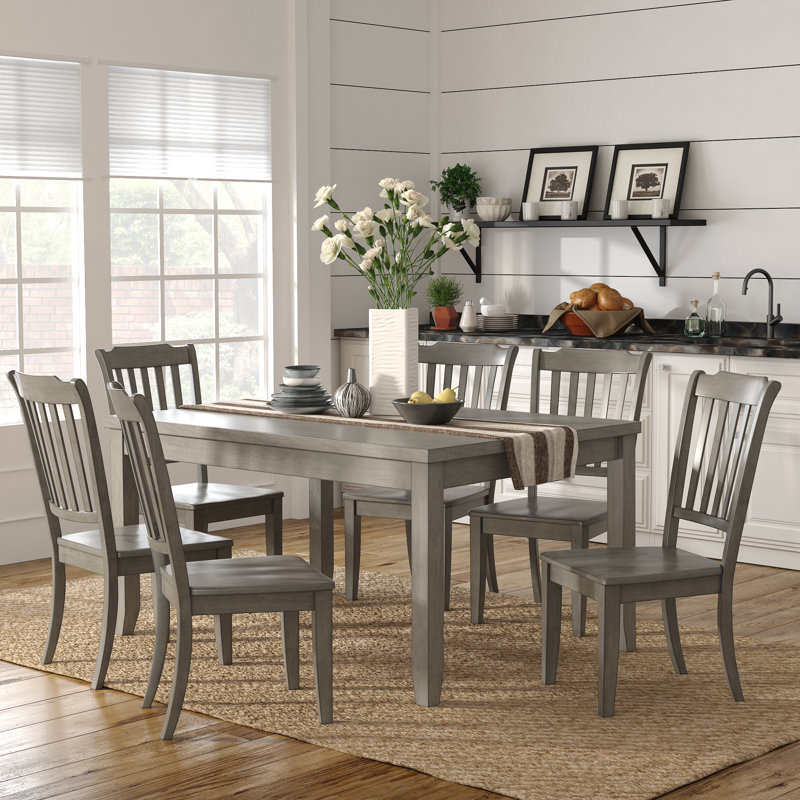 Ensemble repas pour 6 personnes Alyra, Gris