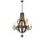 Barrel Stave 12 - Light Chandelier