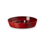 Le Creuset Stoneware Oval Chip And Dip Platter 13 In White