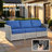 Cassville 6 - Person Patio Conversation Set with Cushions-93645757