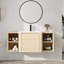 Ensemble de meuble-lavabo simple 48 po avec comptoir en céramique-1029063382