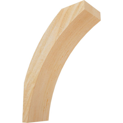 4"W x 10"D x 14"H Thorton Rough Sawn Knee Brace, Douglas Fir