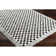 Aryas Checkered Machine Woven Polyester Area Rug in Black/Cream