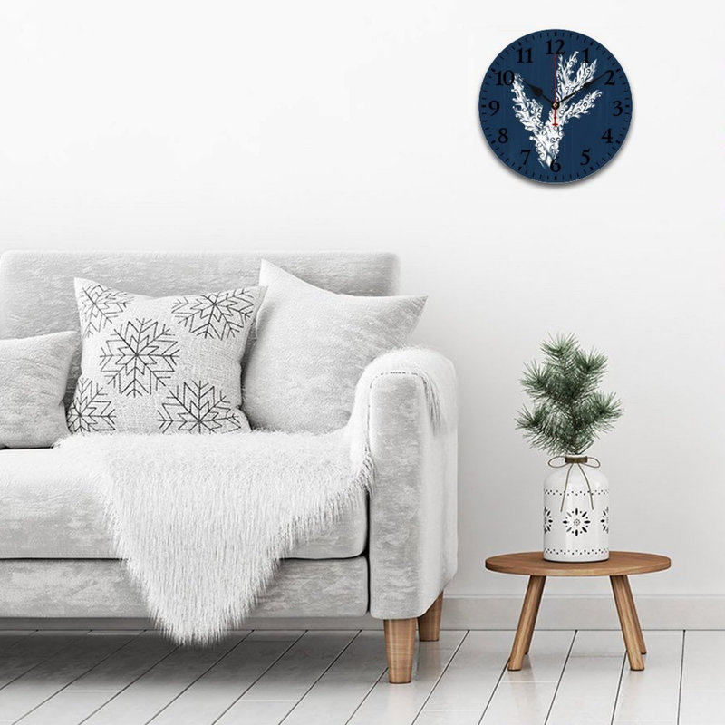 Horloge murale 12 x 12 po
