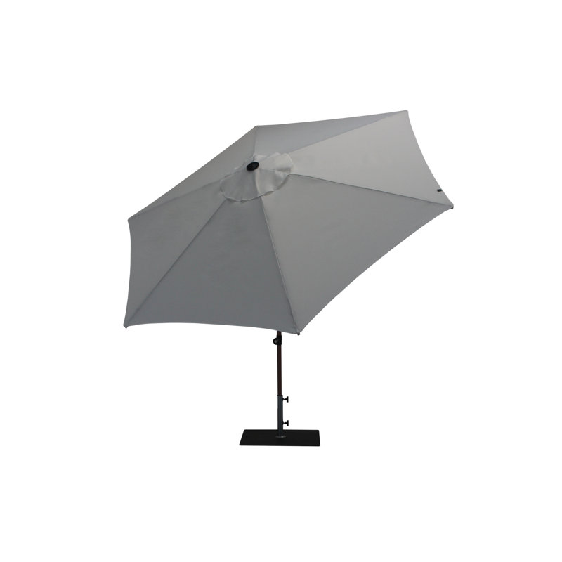 Aolaith 300cm Market Parasol, White