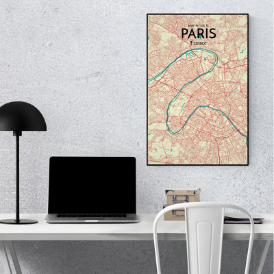 " Paris City Map "