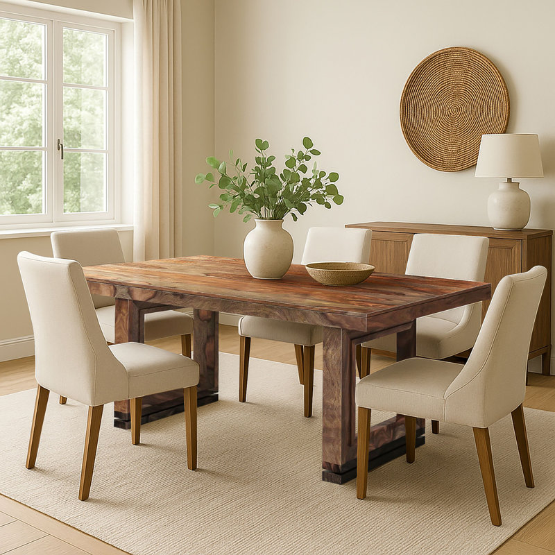 Mariza Solid Wood Dining Table