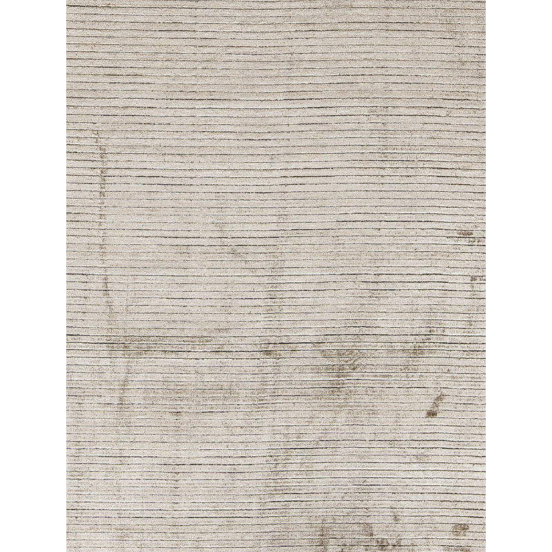 Hand-Knotted High-Quality Beige Area Rug