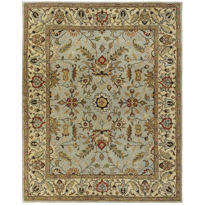 Hand Tufted Wool Oriental Indoor Rug
