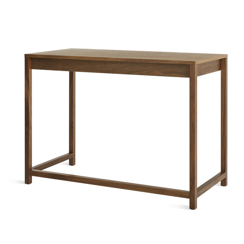 Open Plan Writing Desk, Walnut, 30" H x 42" W x 20" D