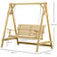 Alieza 2 Person Porch Swing