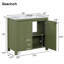 Rangement de meuble-lavabo 36 po avec lavabo-114410984