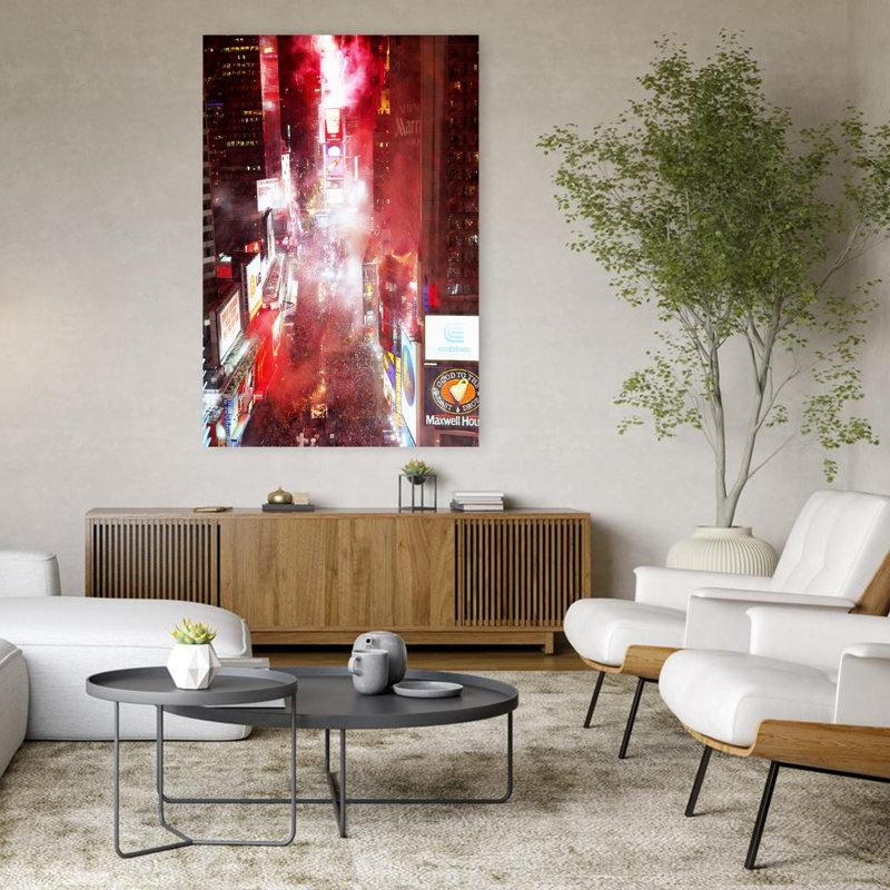Art contemporain abstrait New York, H 48 po x l 32 po