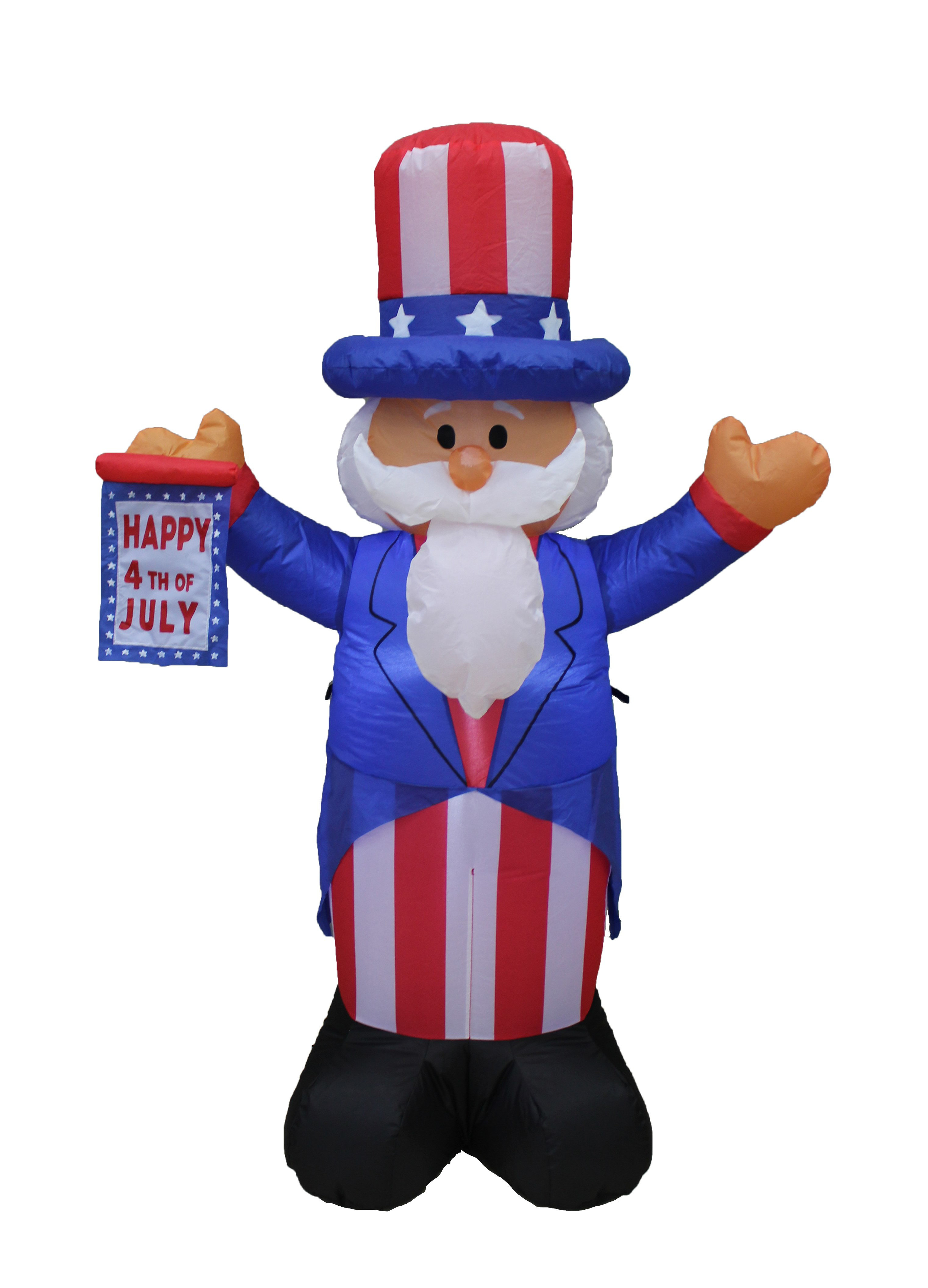 4Th Of July Blow Molds - 2eat1bl