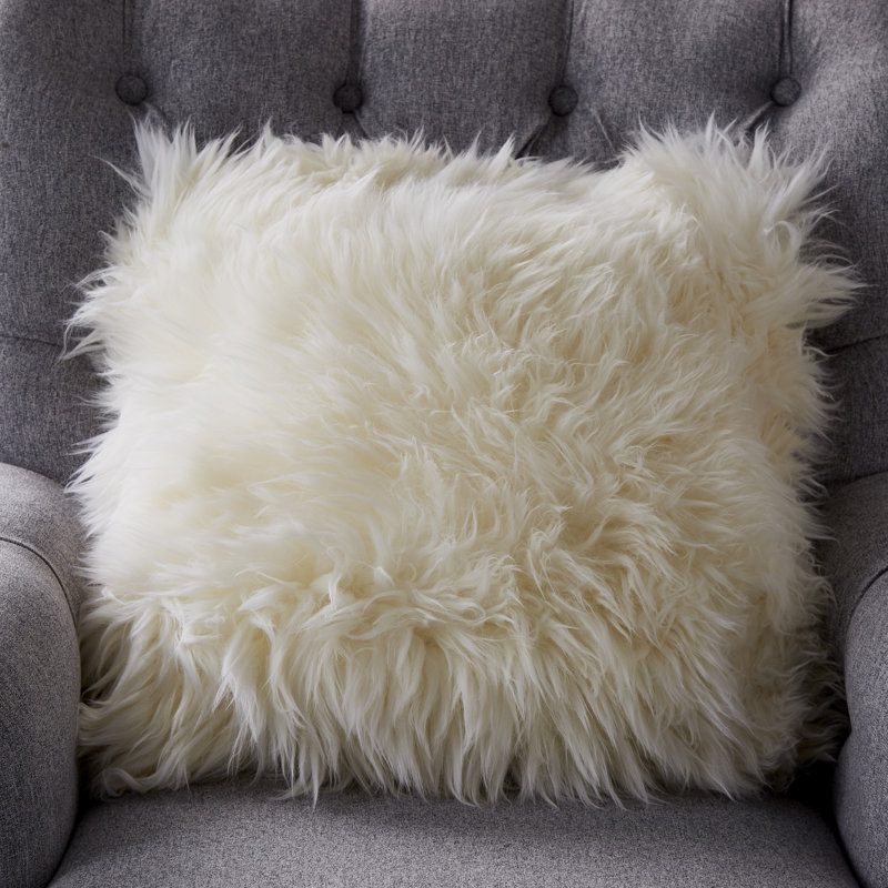 Lara Square Cushion Cover, Natural