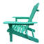Chaise Adirondack pliante en bois massif Philbrick-88867682