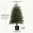 Artificial Cedar Trees Set Of 2, Realistic Faux Evergreen To...