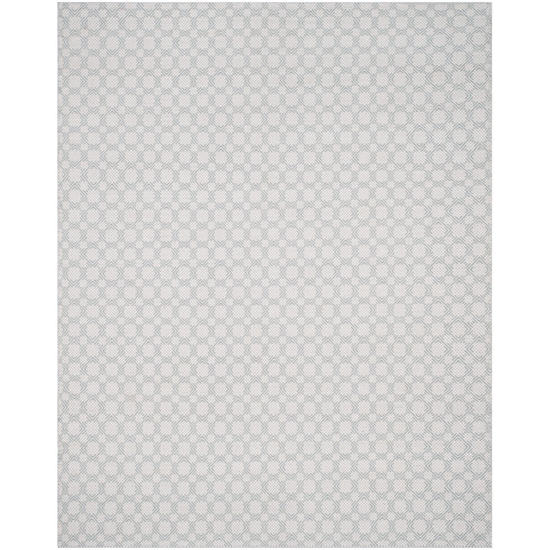 Lorain Hand Woven Cotton Geometric Rug, Rectangle 8' x 10'