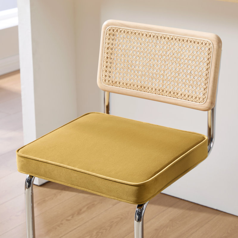 Tabouret de bar 26 po Marlow, Velours noir / cadre noir, 2, Hauteur du siège de 26 po