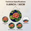 Panneau de vitrail 12 "H Water Lily-922391672