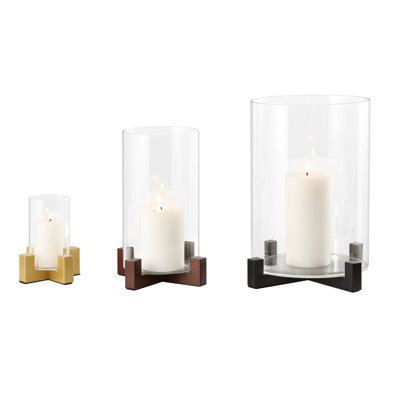 Ensemble de 3 bougeoirs Adella