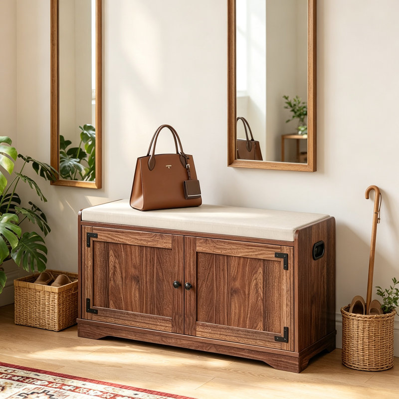Shoe Storage Bench