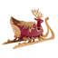 Deer & Sleigh Wine Bottle Holder