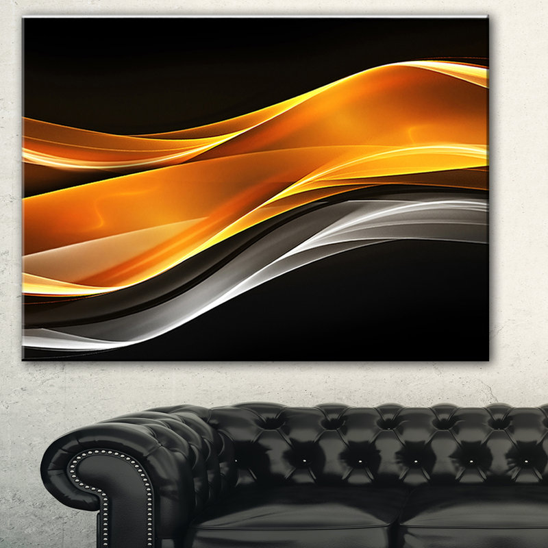 « gold rose ondulations », impression sur toile tendue, H 20 po x l 20 po x P 1 po