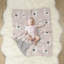 Couverture de réception 100% coton Brittney