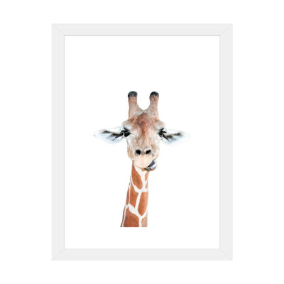 «Happy Giraffe» par Sissi & Seb - reproduction de photo