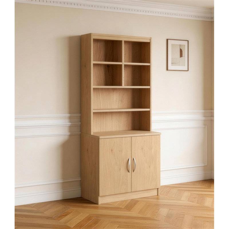 Kingston 2 -Door Storage Cabinet, English Oak