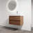 Wall-Mounted Bathroom Vanity With Resin Sink-1936846976