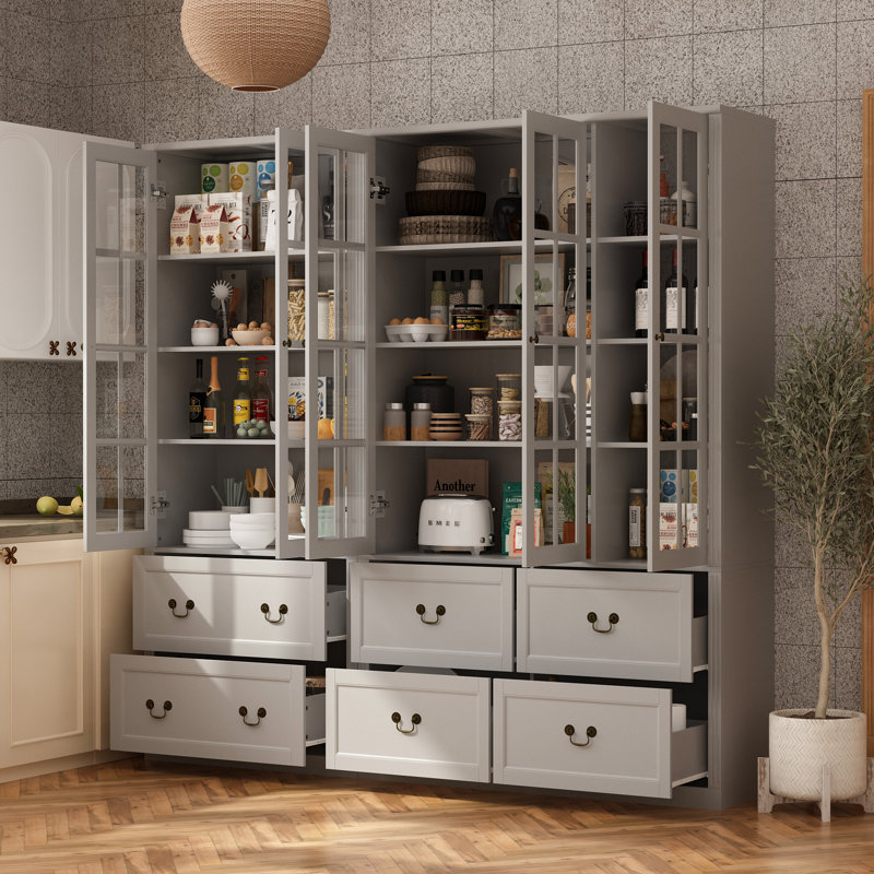 Kempst Dining Cabinet, Gray
