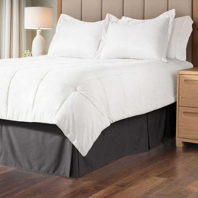 Becky Cameron™ Tailored Bed Skirt, Gray, Full