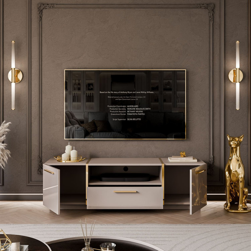 Unfinished TV Stand for TVs up to 65"