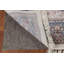 Tapis de salon traditionnel en soie à motif floral 6 x 9