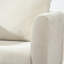 Fauteuil rembourré avec tissu chenille - beige pour l'ameublement de chambre à coucher brun-1323464499